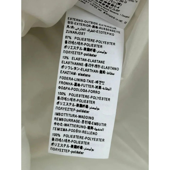 United Color of Benetton Kids Puffer Hoodie Graphic Jacket Sz XL Age 10/11 - Picture 9 of 12